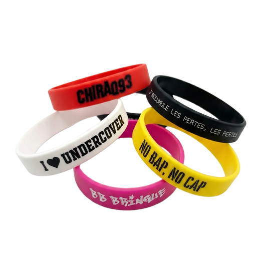 PACK - 5 BRACELETS CARITATIFS